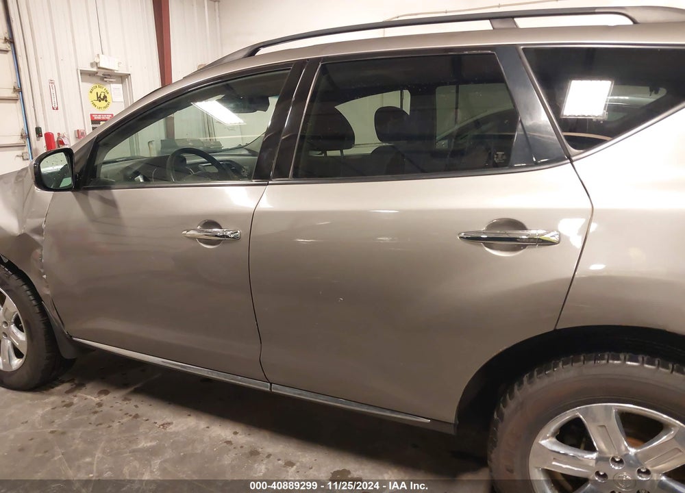 2011 NISSAN MURANO SL VIN: JN8AZ1MW8BW179617