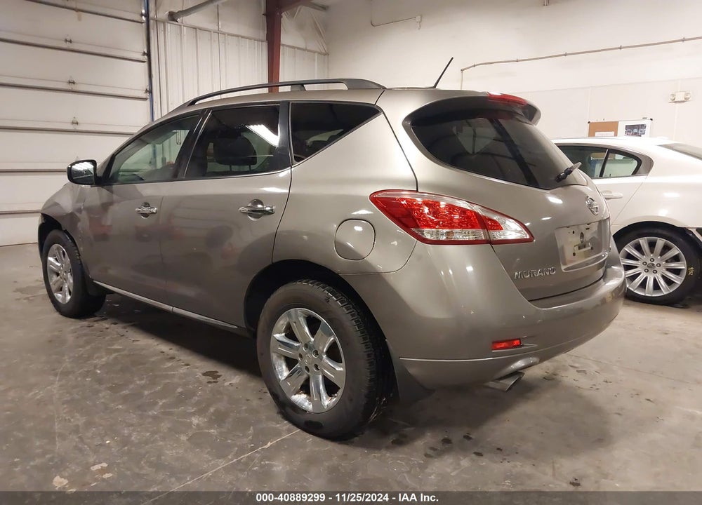 2011 NISSAN MURANO SL VIN: JN8AZ1MW8BW179617