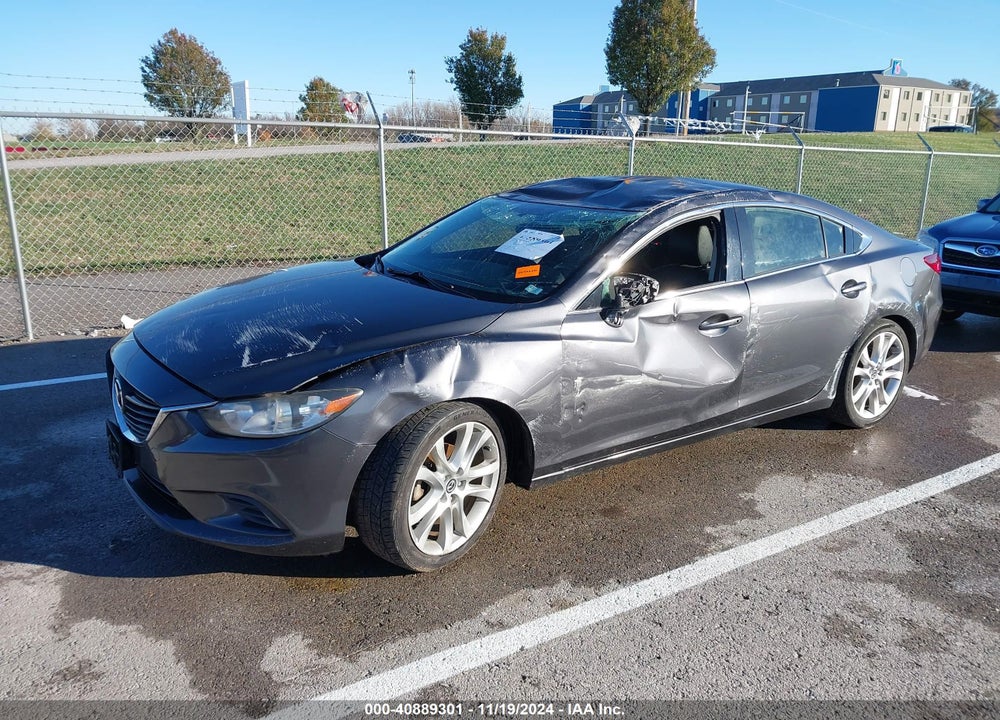 2014 MAZDA 6 I TOURING VIN: JM1GJ1V61E1148416