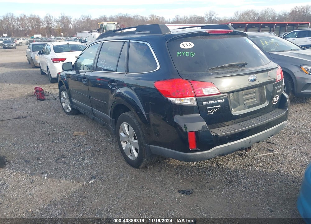 2012 SUBARU OUTBACK 2.5I PREMIUM VIN: 4S4BRBGCXC3239077