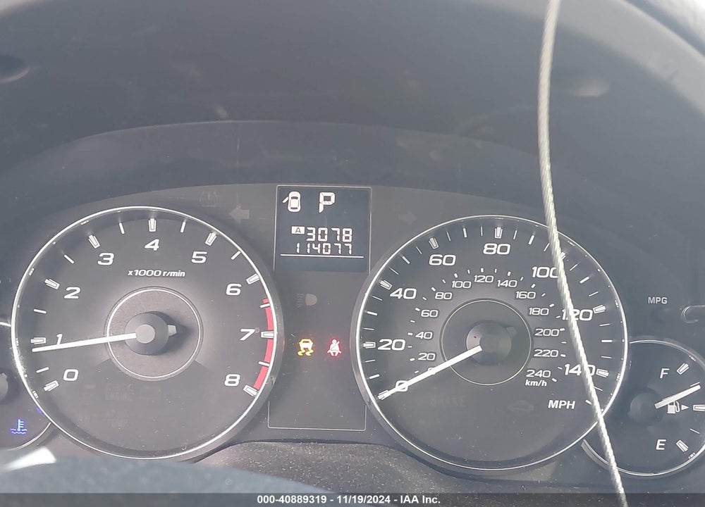 2012 SUBARU OUTBACK 2.5I PREMIUM VIN: 4S4BRBGCXC3239077