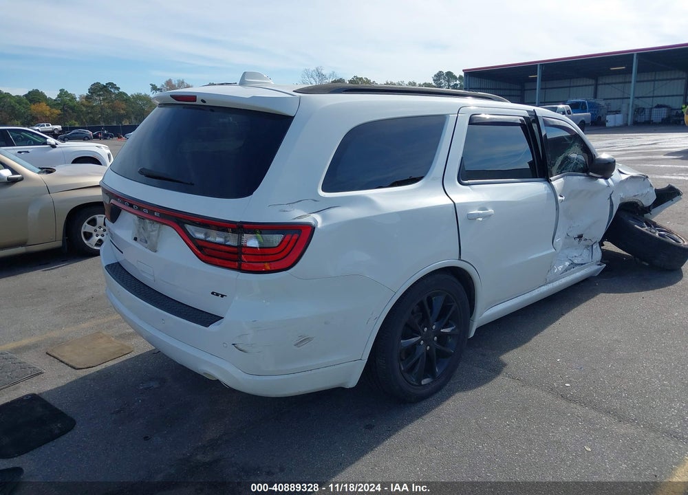 2018 DODGE DURANGO GT RWD VIN: 1C4RDHDG0JC323644