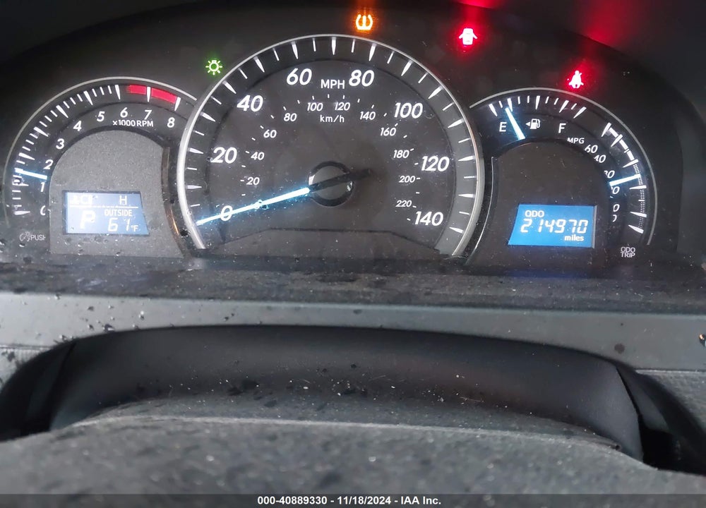 2012 TOYOTA CAMRY LE VIN: 4T4BF1FK8CR171082