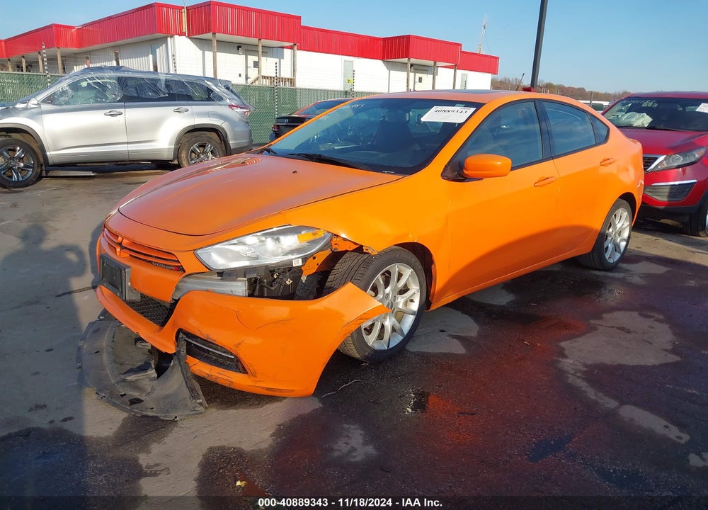 2013 DODGE DART SXT VIN: 1C3CDFBA6DD331453