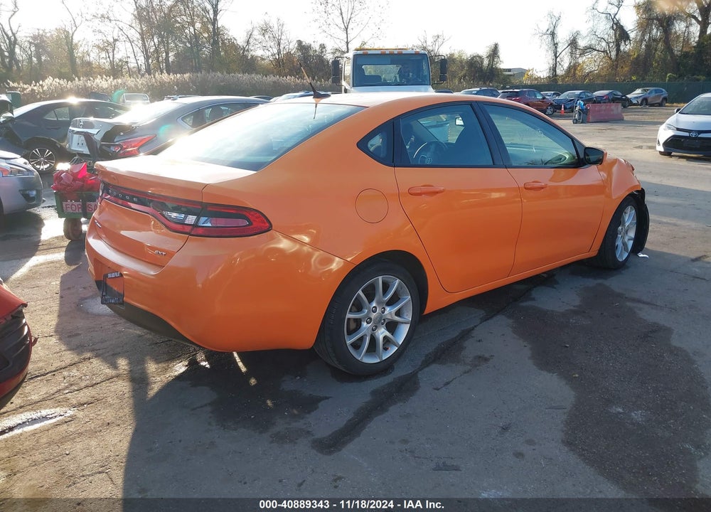 2013 DODGE DART SXT VIN: 1C3CDFBA6DD331453