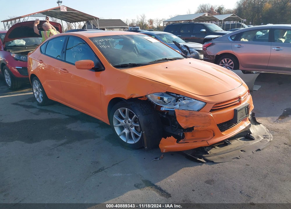 2013 DODGE DART SXT VIN: 1C3CDFBA6DD331453