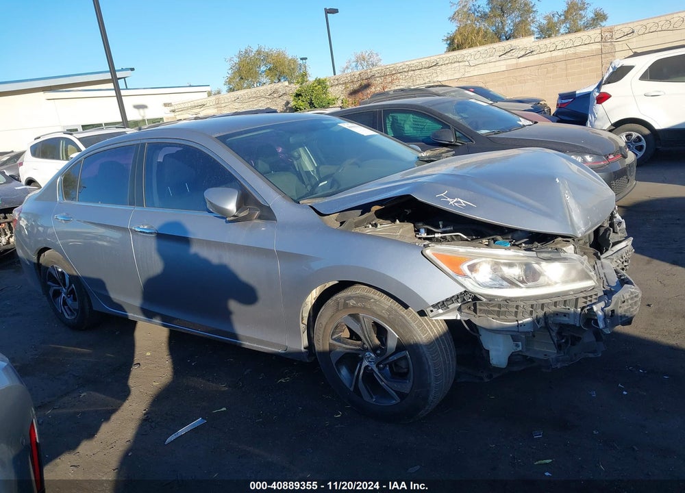 2016 HONDA ACCORD LX VIN: 1HGCR2F3XGA136772