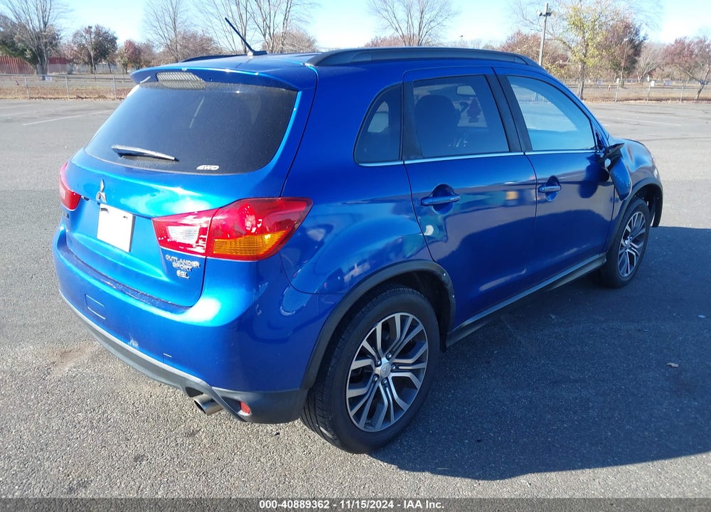 2016 MITSUBISHI OUTLANDER SPORT 2.4 SEL VIN: JA4AR4AW3GZ034583