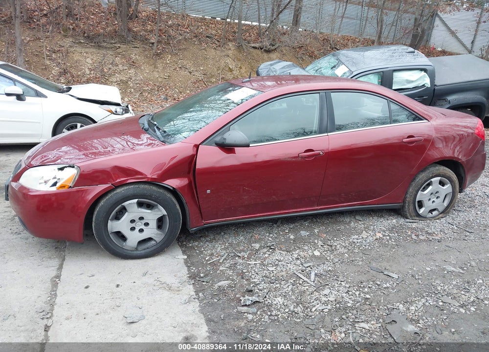 2008 PONTIAC G6 VALUE LEADER VIN: 1G2ZF57BX84245567