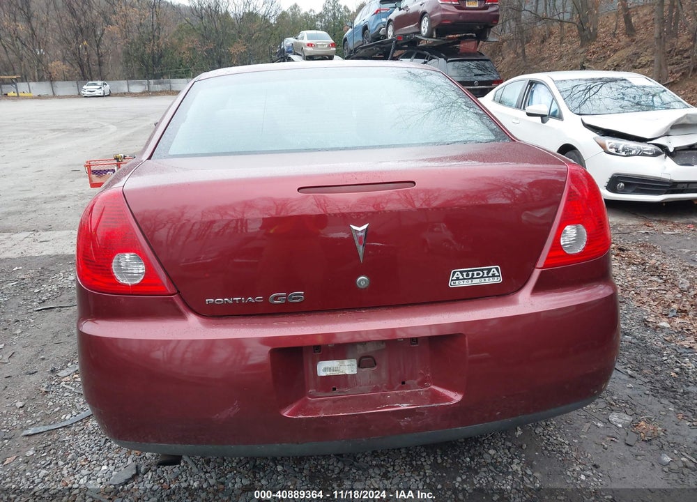 2008 PONTIAC G6 VALUE LEADER VIN: 1G2ZF57BX84245567