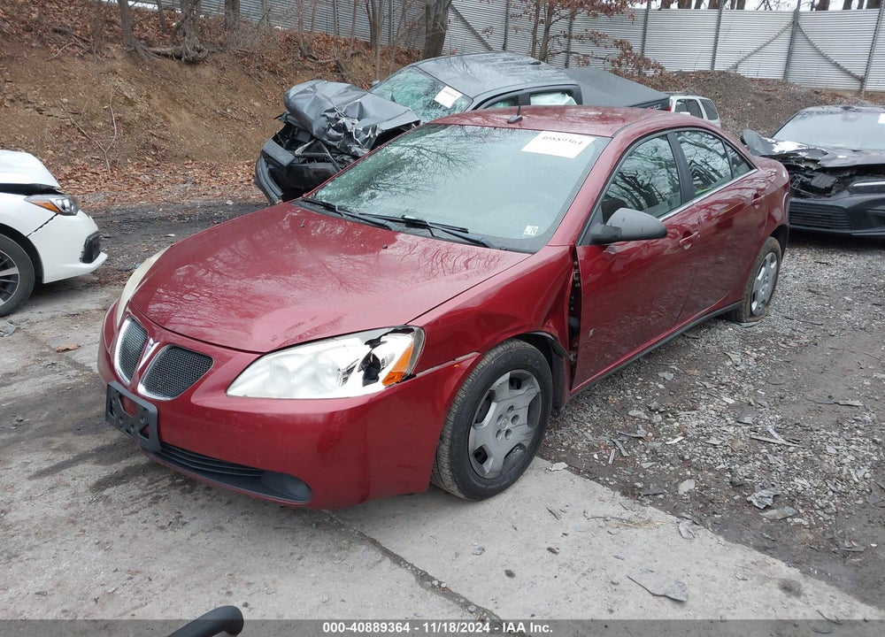 2008 PONTIAC G6 VALUE LEADER VIN: 1G2ZF57BX84245567