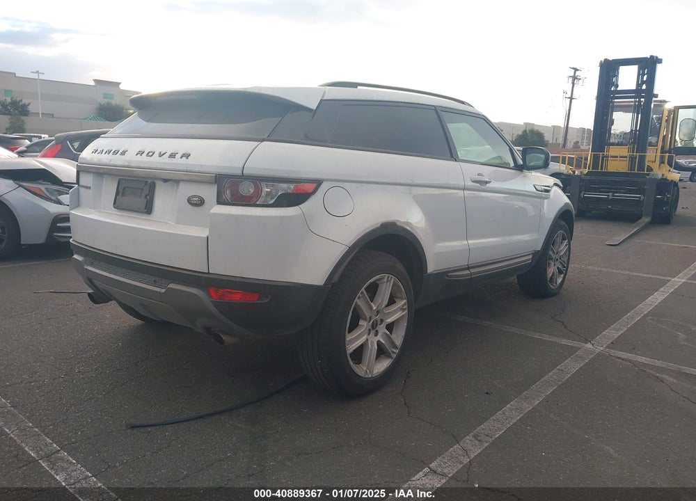 2012 LAND ROVER RANGE ROVER EVOQUE PURE PLUS VIN: SALVR1BG8CH622260
