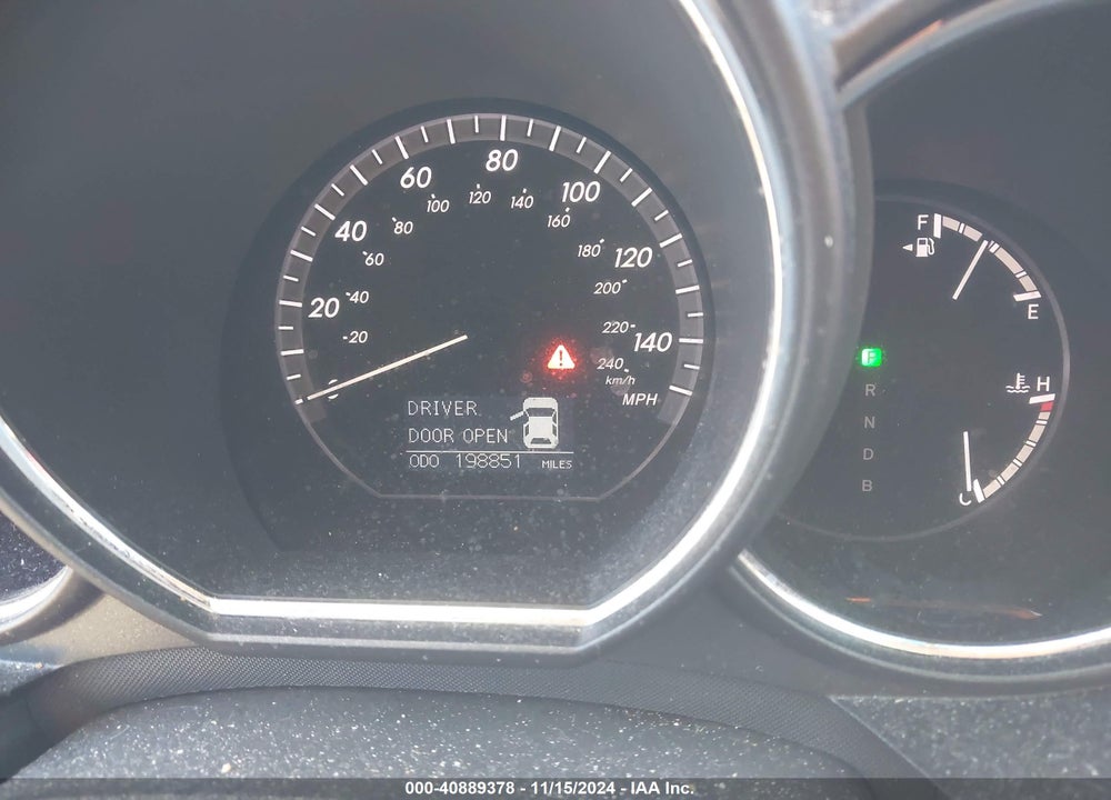 2007 LEXUS RX 400H VIN: JTJHW31U972037712