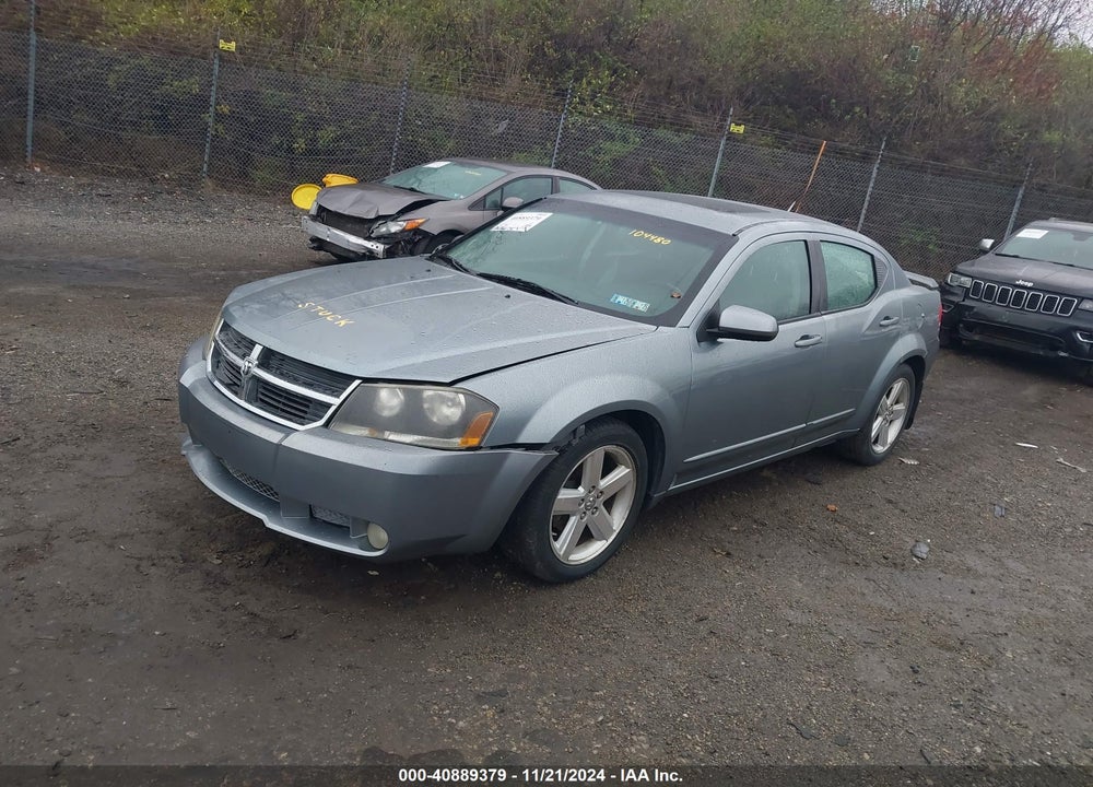 2008 DODGE AVENGER R/T VIN: 1B3LC76M08N104480