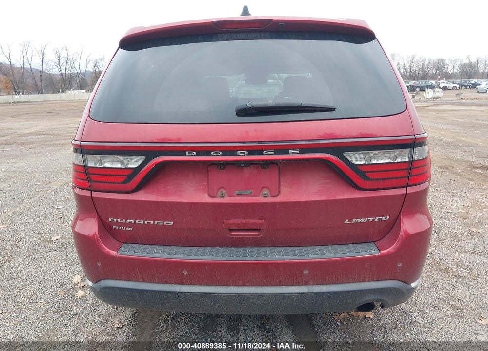 2014 DODGE DURANGO LIMITED VIN: 1C4RDJDG8EC552358