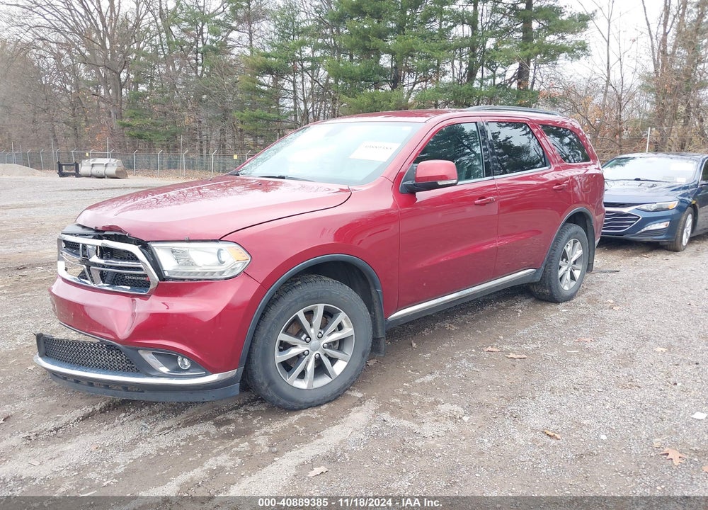 2014 DODGE DURANGO LIMITED VIN: 1C4RDJDG8EC552358