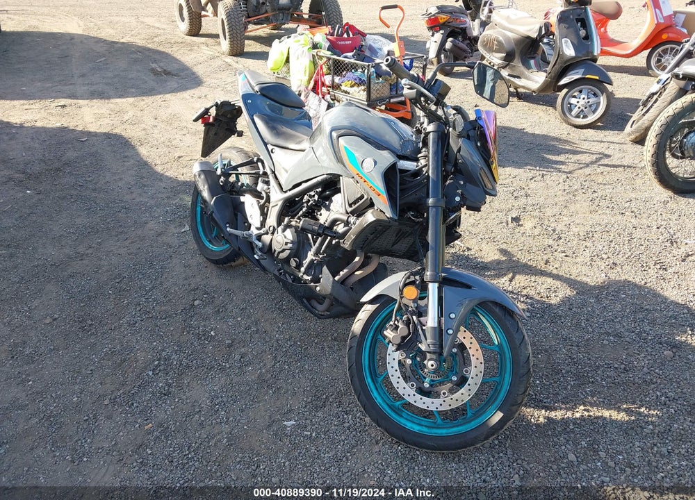 2023 YAMAHA MT-03 VIN: MH3RH20Y8PK010227