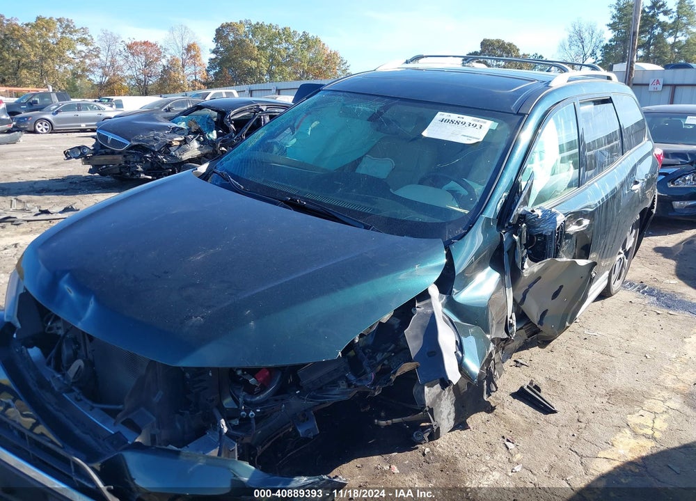 2019 NISSAN PATHFINDER PLATINUM VIN: 5N1DR2MN8KC644478