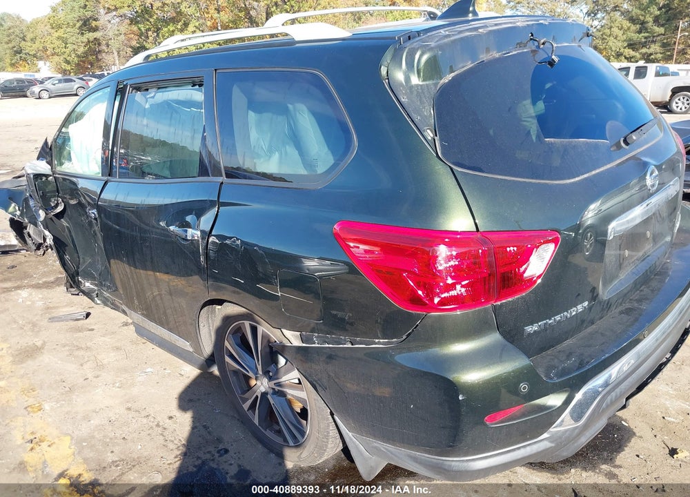 2019 NISSAN PATHFINDER PLATINUM VIN: 5N1DR2MN8KC644478