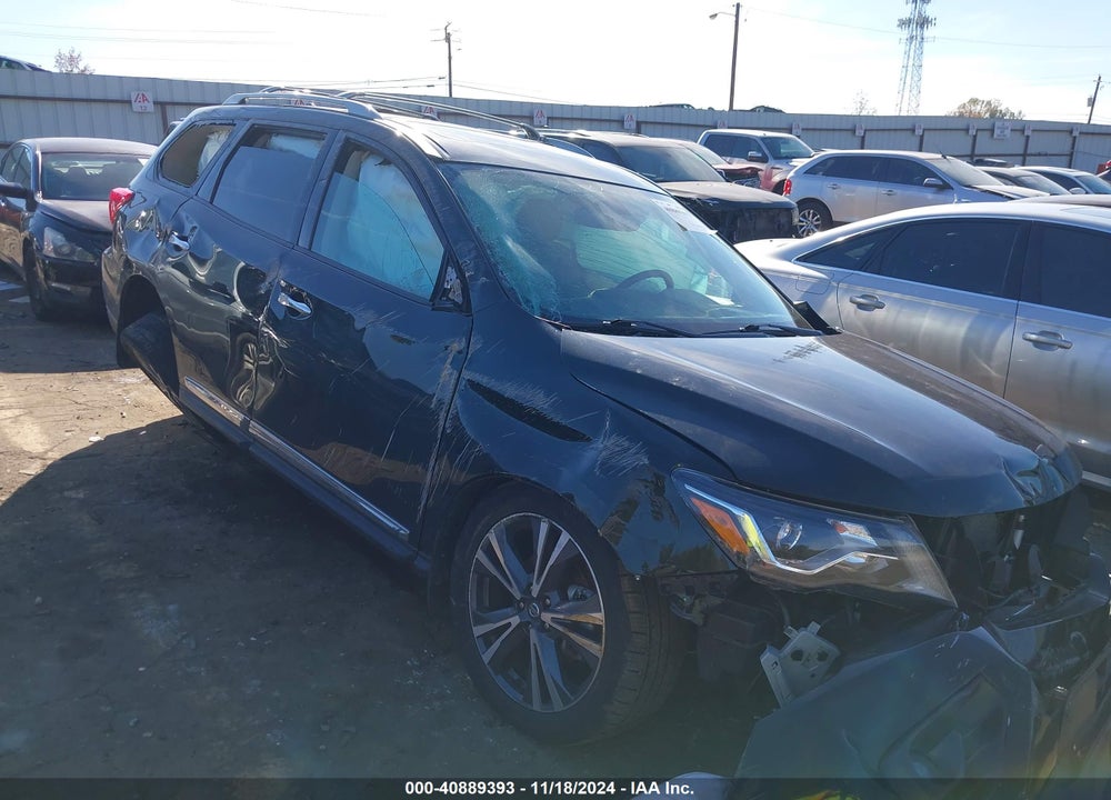 2019 NISSAN PATHFINDER PLATINUM VIN: 5N1DR2MN8KC644478