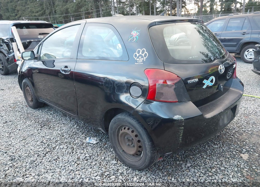 2007 TOYOTA YARIS VIN: JTDJT923075055133