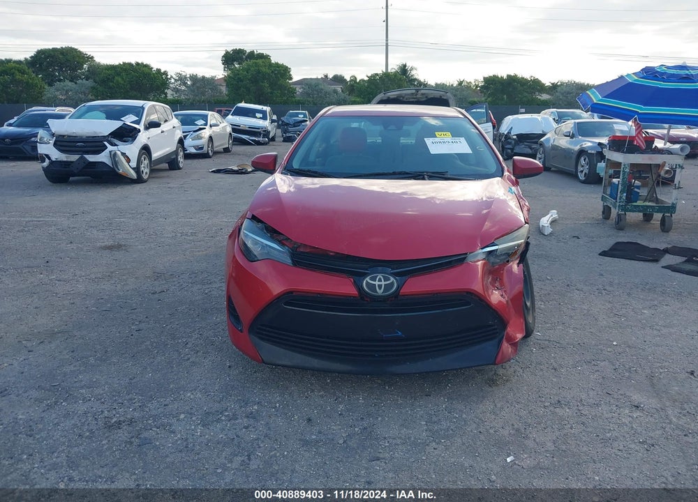 2018 TOYOTA COROLLA LE VIN: 2T1BURHE9JC967540
