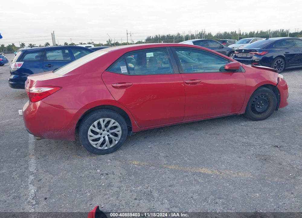 2018 TOYOTA COROLLA LE VIN: 2T1BURHE9JC967540