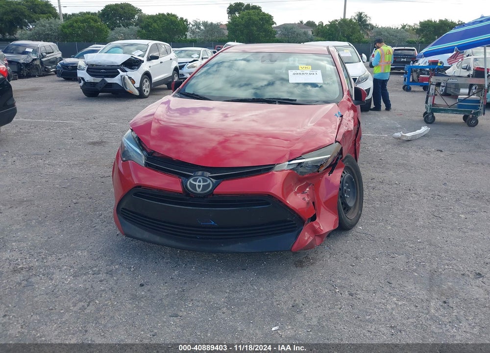 2018 TOYOTA COROLLA LE VIN: 2T1BURHE9JC967540