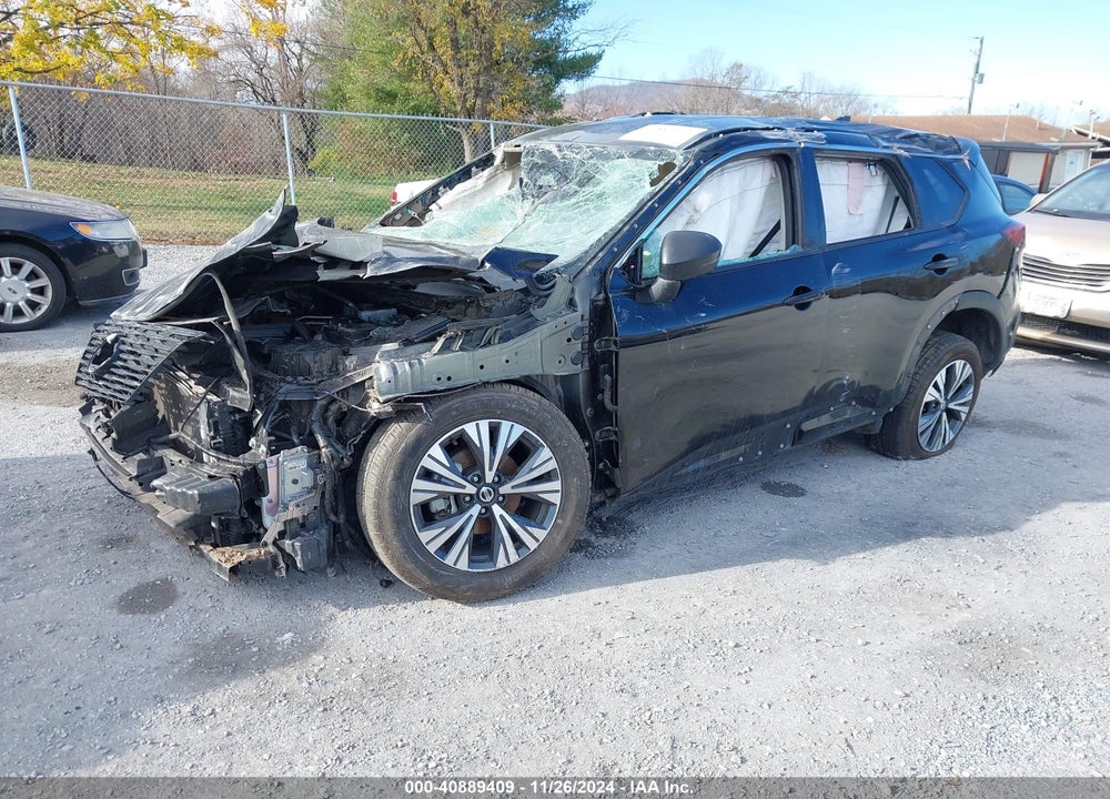 2021 NISSAN ROGUE SV INTELLIGENT AWD VIN: 5N1AT3BB6MC783112