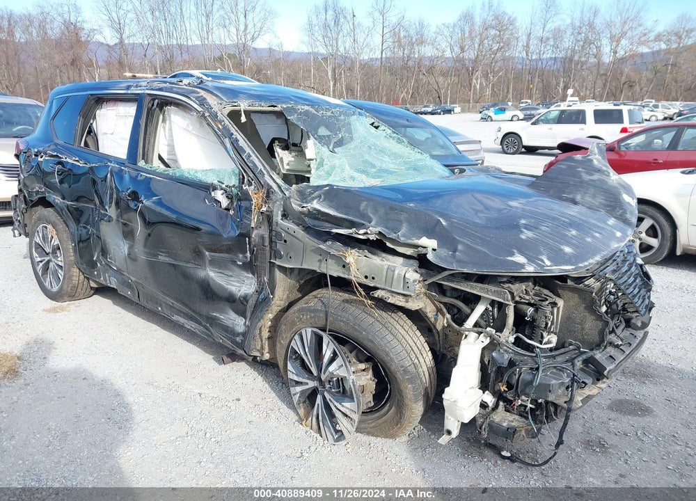 2021 NISSAN ROGUE SV INTELLIGENT AWD VIN: 5N1AT3BB6MC783112