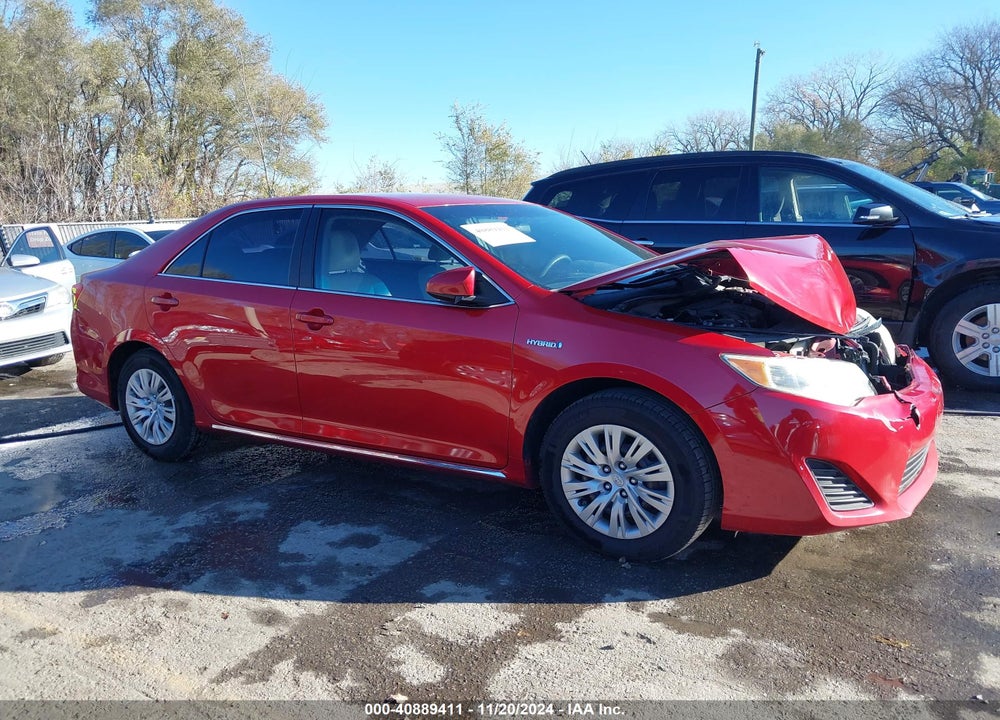 2012 TOYOTA CAMRY HYBRID LE VIN: 4T1BD1FK3CU025124