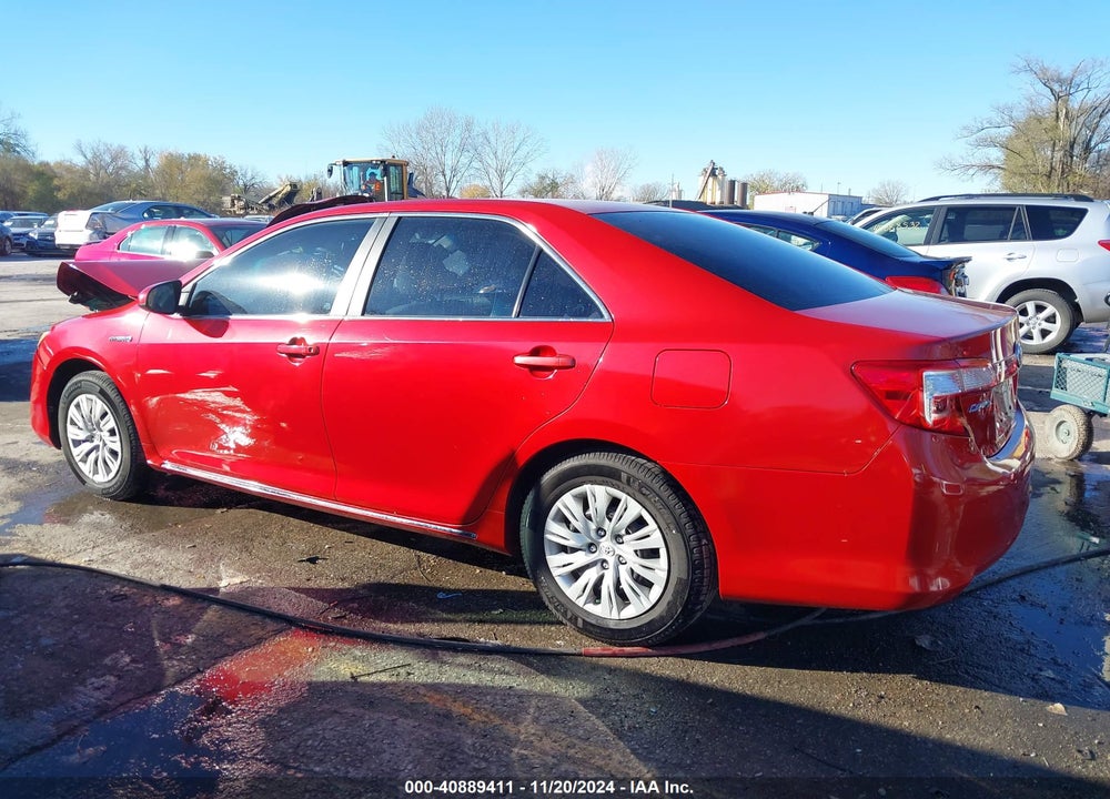 2012 TOYOTA CAMRY HYBRID LE VIN: 4T1BD1FK3CU025124