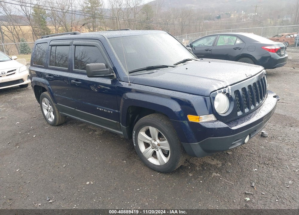 2012 JEEP PATRIOT LATITUDE VIN: 1C4NJRFB5CD625720