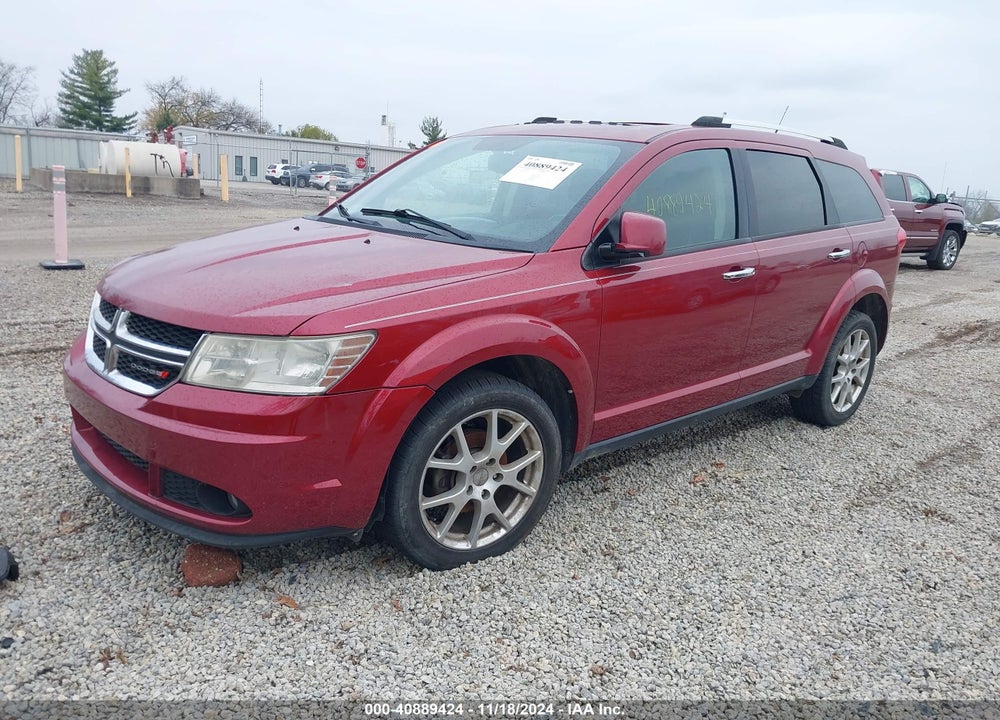 2011 DODGE JOURNEY CREW VIN: 3D4PG3FG1BT516165