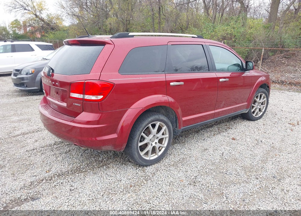 2011 DODGE JOURNEY CREW VIN: 3D4PG3FG1BT516165