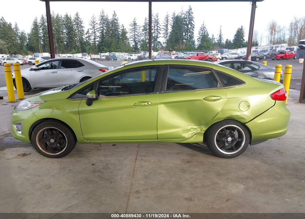 2011 FORD FIESTA SEL VIN: 3FADP4CJ8BM106629