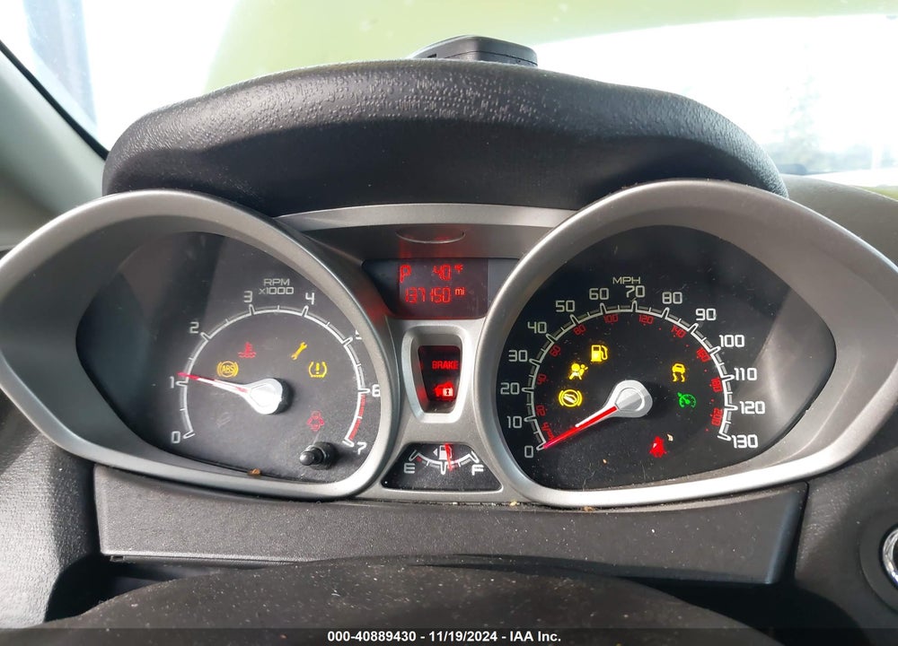 2011 FORD FIESTA SEL VIN: 3FADP4CJ8BM106629
