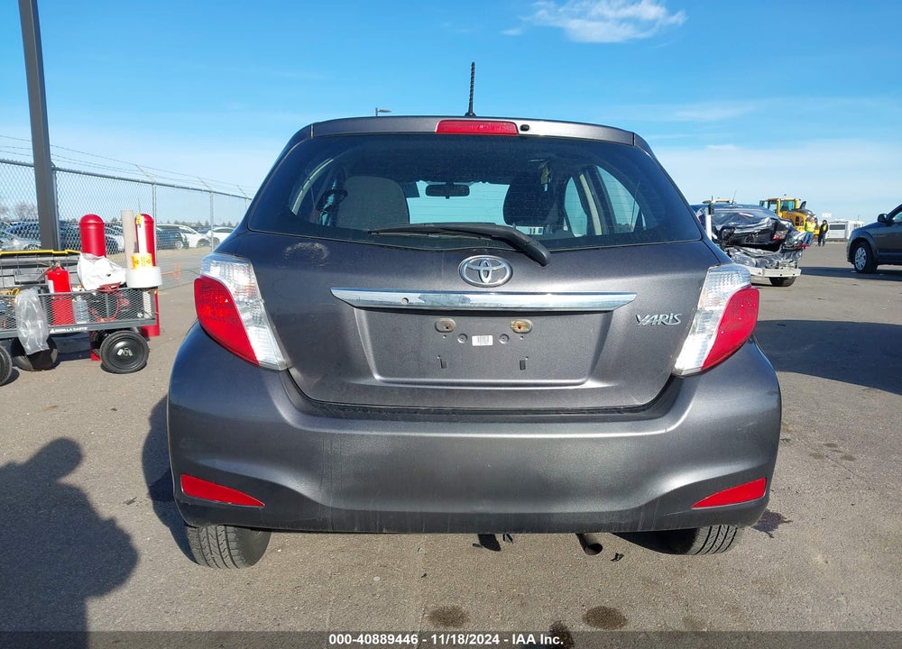 2014 TOYOTA YARIS L (TMMF PLANT) VIN: VNKKTUD37EA005555