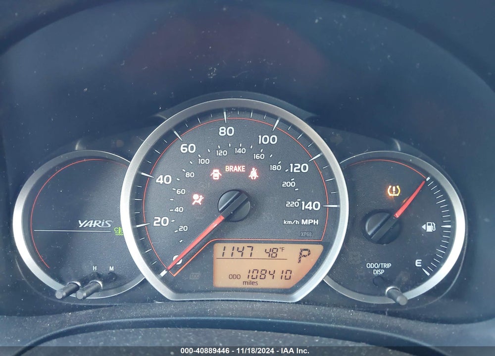 2014 TOYOTA YARIS L (TMMF PLANT) VIN: VNKKTUD37EA005555