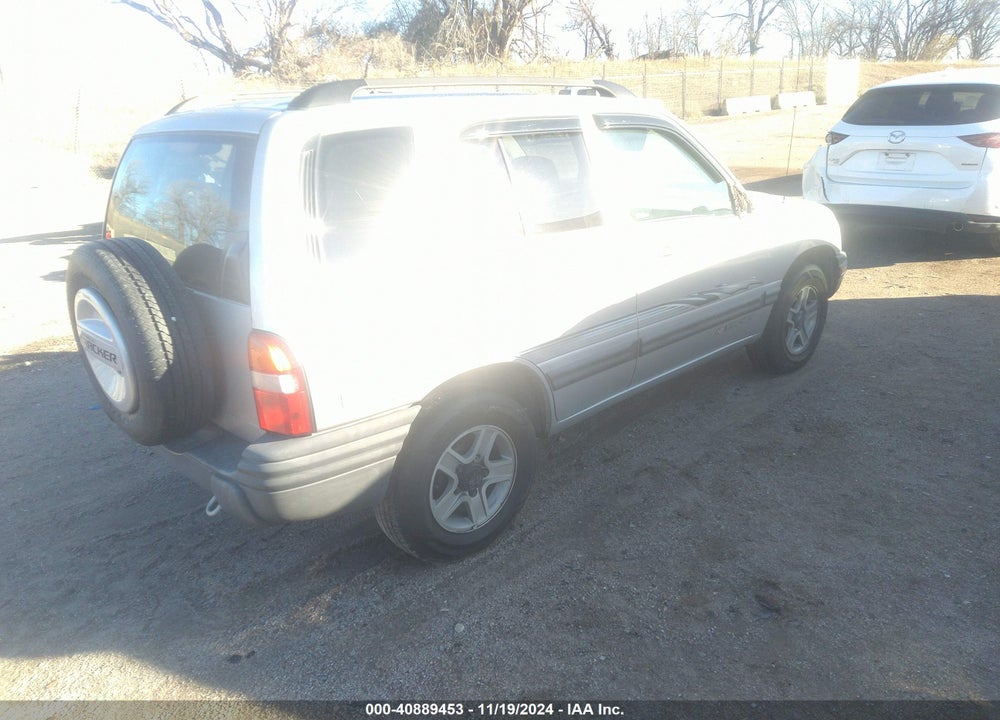 2003 CHEVROLET TRACKER HARD TOP BASE VIN: 2CNBJ13CX36951704