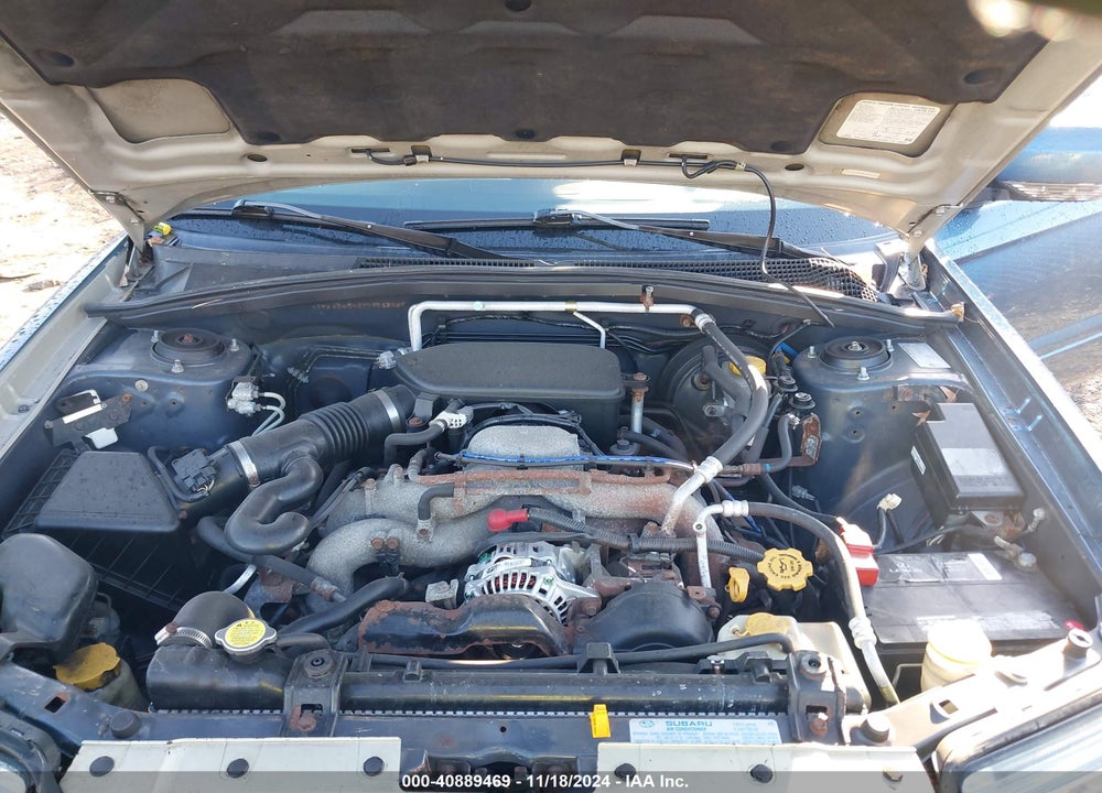 2007 SUBARU FORESTER 2.5X VIN: JF1SG65657H728158