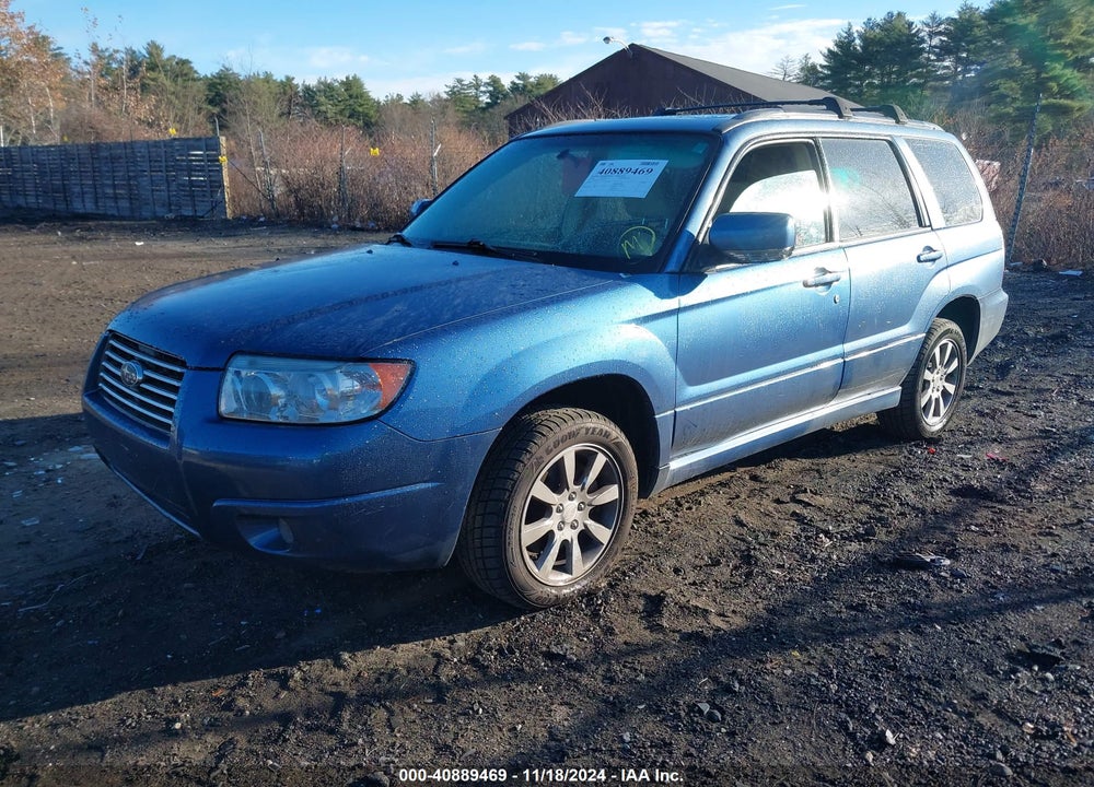 2007 SUBARU FORESTER 2.5X VIN: JF1SG65657H728158