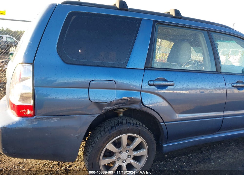 2007 SUBARU FORESTER 2.5X VIN: JF1SG65657H728158