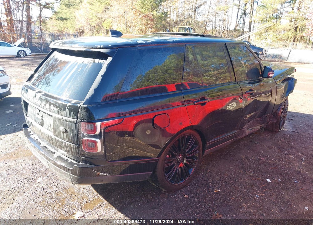 2020 LAND ROVER RANGE ROVER P525 HSE VIN: SALGS2SE2LA569369