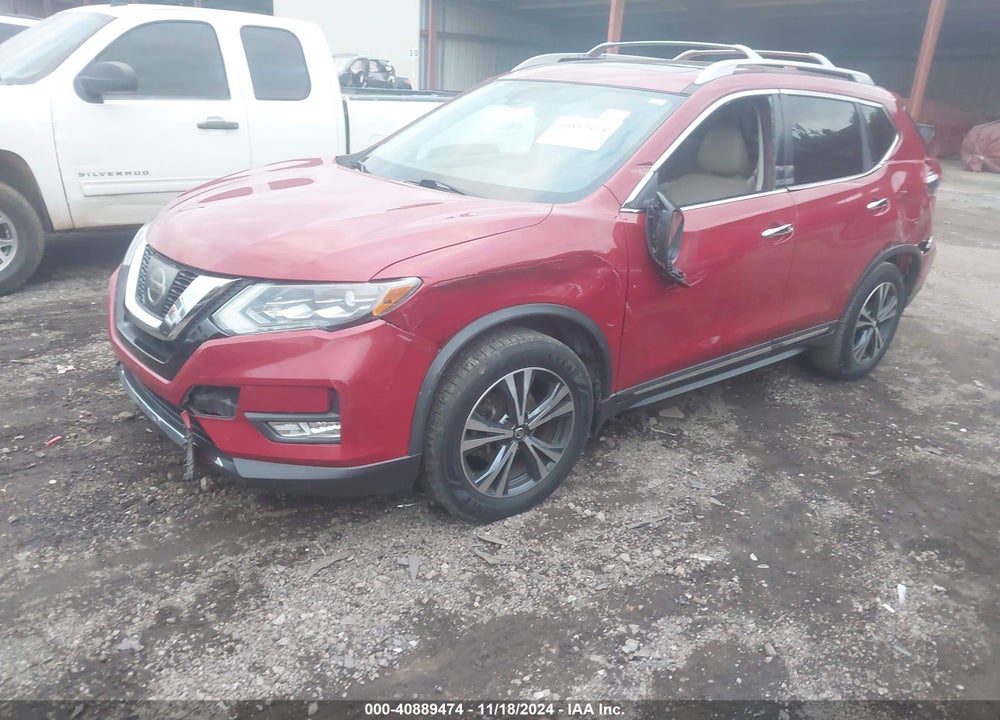 2017 NISSAN ROGUE SL VIN: 5N1AT2MTXHC760700