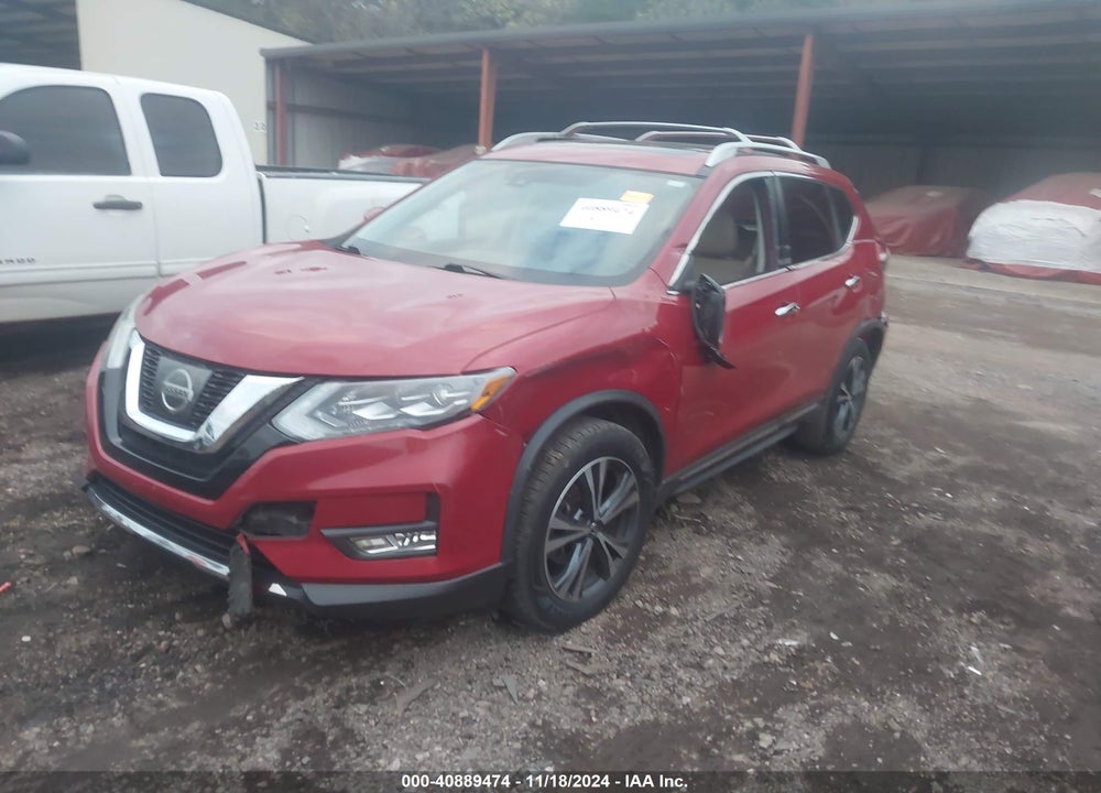 2017 NISSAN ROGUE SL VIN: 5N1AT2MTXHC760700