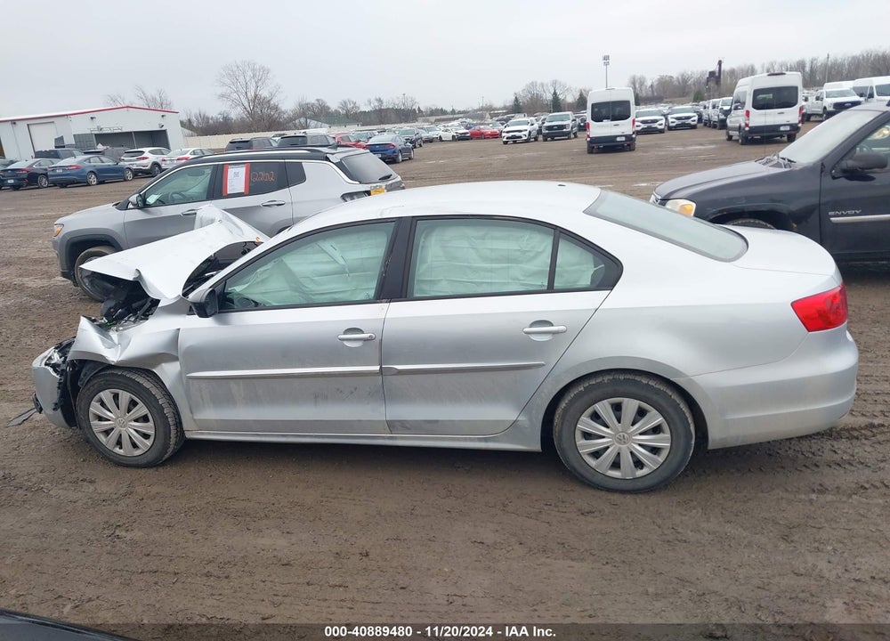 2014 VOLKSWAGEN JETTA 2.0L S VIN: 3VW1K7AJ9EM438225