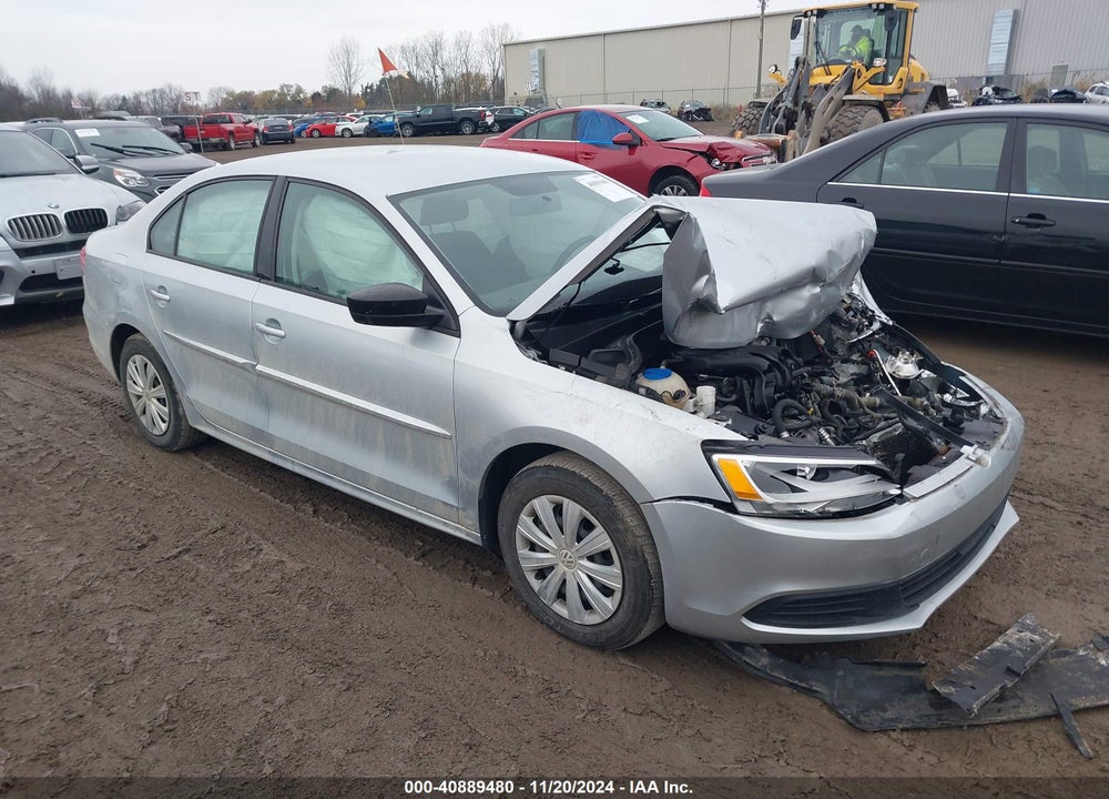 2014 VOLKSWAGEN JETTA 2.0L S VIN: 3VW1K7AJ9EM438225