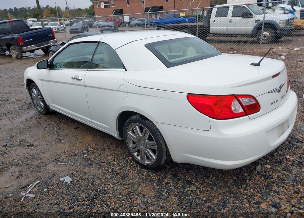 2008 CHRYSLER SEBRING LIMITED VIN: 1C3LC65M88N226812