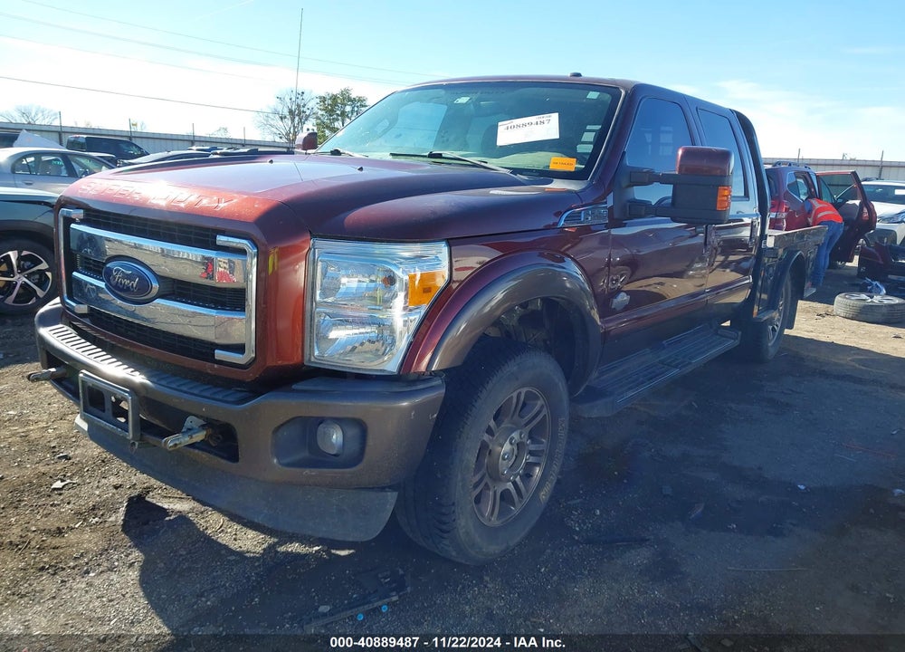 2016 FORD F-250 LARIAT VIN: 1FT7W2BT0GEA90733